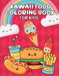 Kawaii Food Coloring Book for Kids - Bidden, Laura