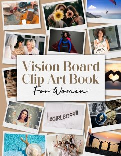 Vision Board Clip Art Book For Women - Holding, Sylvia