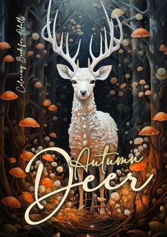 Autumn Deer Coloring Book for Adults - Publishing, Monsoon