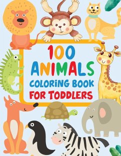 100 Animals Activity Book for Toddlers Cover 100 Animals Activity Book for Toddlers