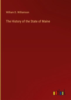 Cover The History of the State of Maine