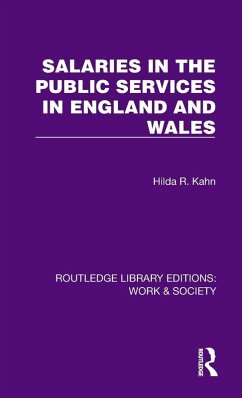 Salaries in the Public Services in England and Wales Cover Salaries in the Public Services in England and Wales