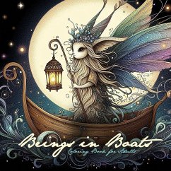 Beings in Boats Coloring Book for Adults Cover Beings in Boats Coloring Book for Adults