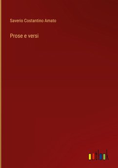 Prose e versi