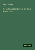 Die Laute der Mundart von Greetsiel in Ostfriesland