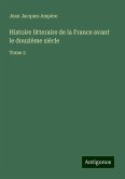 Histoire litteraire de la France avant le douzième siècle