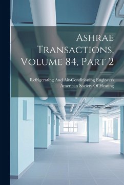 Cover Ashrae Transactions, Volume 84, part 2