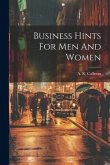 Business Hints For Men And Women