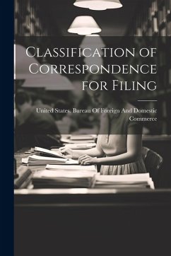 Cover Classification of Correspondence for Filing