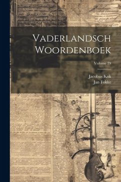 Cover Vaderlandsch Woordenboek; Volume 29