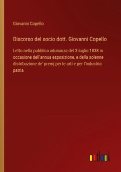 Discorso del socio dott. Giovanni Copello - Copello, Giovanni