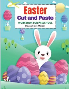 Easter Cut and Paste Workbook for Preschool - Davina Claire Morgan