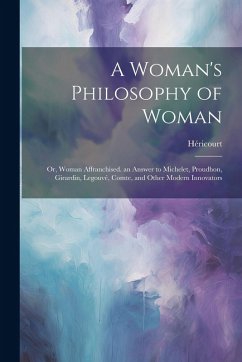 Cover A Woman's Philosophy of Woman