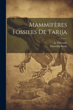 Cover Mammifères fossiles de Tarija