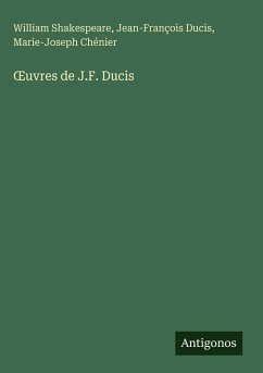 Cover ¿uvres de J.F. Ducis