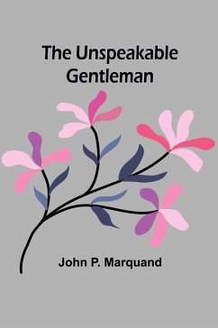 Cover The Unspeakable Gentleman