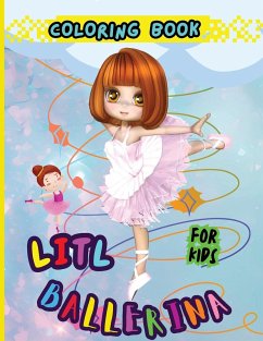 Litl Ballerina Coloring Book For Kids - Peter