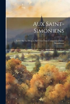 Cover Aux Saint-Simoniens
