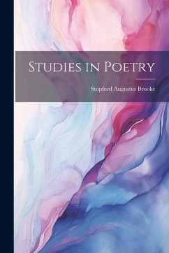 Cover Studies in Poetry