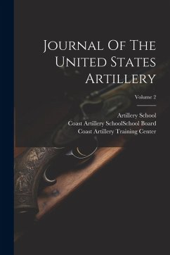 Cover Journal Of The United States Artillery; Volume 2