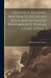 Existence, Meaning, And Reality In... - Bild 1