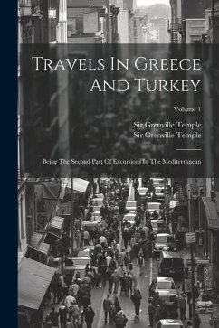 Cover Travels In Greece And Turkey