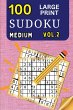 100 Large Print Sudoku Medium Vol 2 - Bild 1