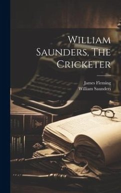 Cover William Saunders, The Cricketer