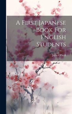 Cover A First Japanese Book For English Students
