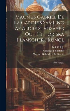 Cover Magnus Gabriel De La Gardie's Samling Af Äldre Stadsvyer Och Historiska Planscher I Kungl: Biblioteket...