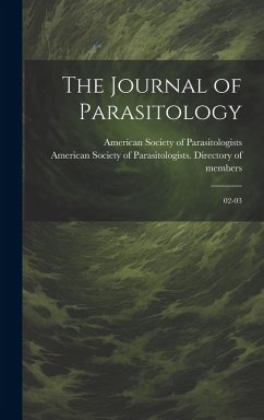 Cover The Journal of Parasitology: 02-03