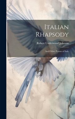Cover Italian Rhapsody: And Other Poems of Italy