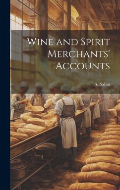 Cover Wine and Spirit Merchants' Accounts