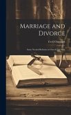 Marriage and Divorce Marriage and Divorce
