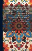 Les voyages de Sindebad le marin. Texte arabe, extrait des Mille et une nuits muni des signes grammaticaux, accompagné d'un vocabulaire et de notes an