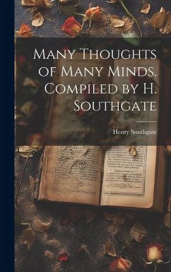 Cover Many Thoughts of Many Minds. Compiled by H. Southgate