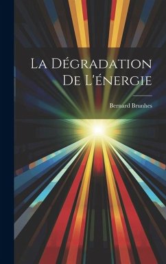 Cover La Dégradation De L'énergie