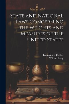Cover State and National Laws Concerning the Weights and Measures of the United States