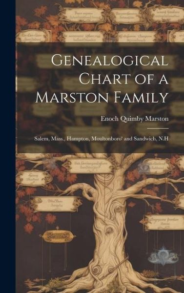 Genealogical Chart of a Marston Family; Salem, Mass., Hampton, Moultonboro' and Sandwich, N.H