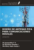 DISEÑO DE ANTENAS PIFA PARA COMUNICACIONES MÓVILES