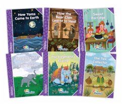 Cover Jolly Phonics Folktales Purple Readers (Level 5) Complete Set (1-6)