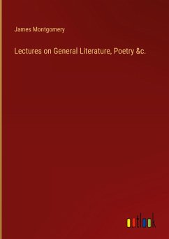 Cover Lectures on General Literature, Poetry &c.