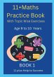 11+MATHS Practice Book With topic wise... - Bild 1