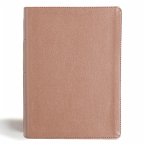 CSB Study Bible, Personal Size, Digital Study Edition, Rose Gold Leathertouch