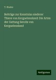 Beiträge zur Kenntniss niederer Thiere von Kerguelensland: Die Arten der Gattung Serolis von Kerguelensland