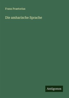 Cover Die amharische Sprache
