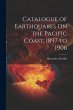 Catalogue of Earthquakes On the Pacific... - Bild 1
