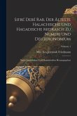 Sifré debé Rab, der älteste halachische und hagadische Midrasch zu Numeri und Deuteronomium; nach Druckwerken und Handschriften herausgegeben; Volume