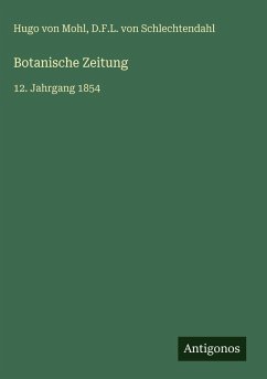 Cover Botanische Zeitung