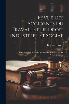 Cover Revue Des Accidents Du Travail Et De Droit Industriel Et Social: Tijdschrift Der Arbeidsongevallen En Van Sociaal- En Nijverheidsrecht